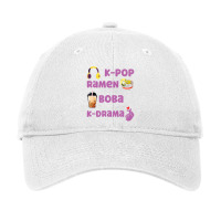 K Pop Ramen Boba K Drama Adjustable Cap | Artistshot