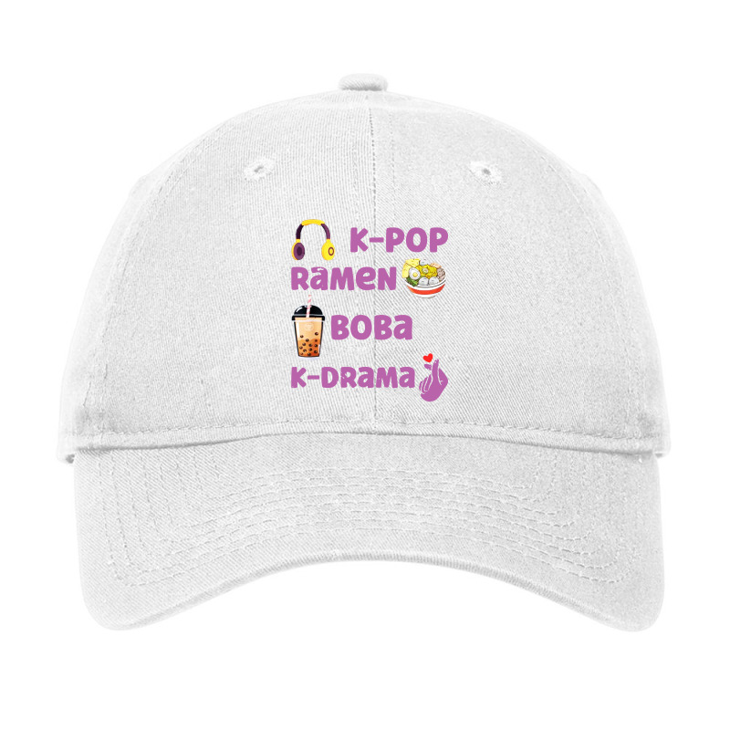 K Pop Ramen Boba K Drama Adjustable Cap | Artistshot