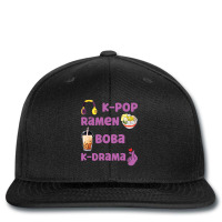 K Pop Ramen Boba K Drama Printed Hat | Artistshot