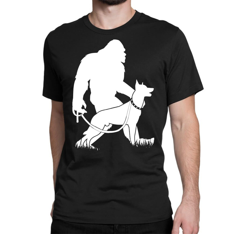 Belgian Malinois T Shirtbigfoot Walking Belgian Malinois T Shirt (1) Classic T-shirt by jordanianstroke | Artistshot