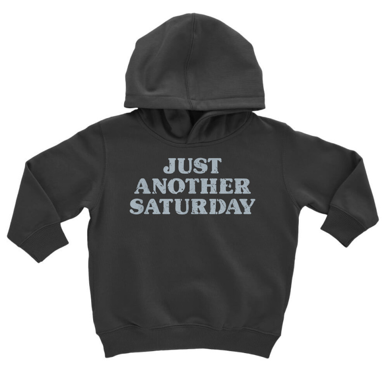 Saturday Just Another Saturday Days Of The Week Daily Series T Shirt Toddler Hoodie | Artistshot