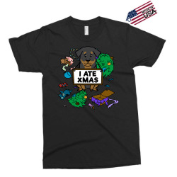 funny rottweiler i ate christmas Exclusive T-shirt | Artistshot