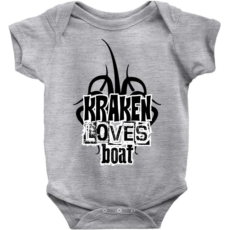 Kraken Loves Boat Baby Bodysuit by ArtistshotF1 | Artistshot