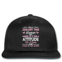 Birthday 61 Years Born In January 1960 T  Shirt I'm A January Woman 19 Printed Hat | Artistshot