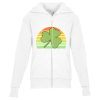 Let The Shenanigans Begin Vintage Saint Patricks Day Youth Zipper Hoodie | Artistshot