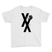 Mgk T Xx Shirt Flower Black Rose Youth Tee | Artistshot