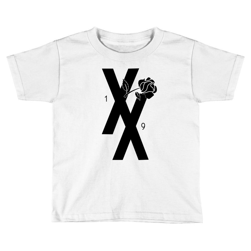 Mgk T Xx Shirt Flower Black Rose Toddler T-shirt by rardesign | Artistshot