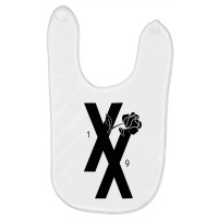 Mgk T Xx Shirt Flower Black Rose Baby Bibs | Artistshot