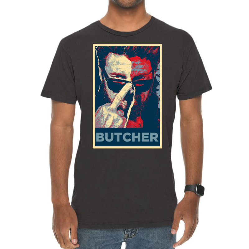 Billy Butcher Vintage T-shirt | Artistshot