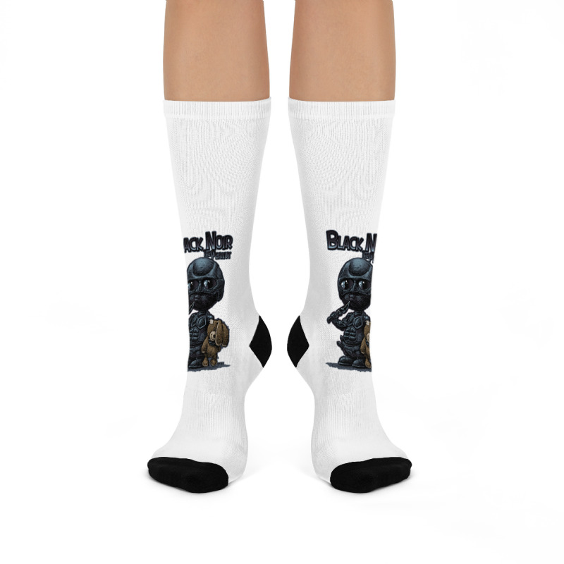 Black Noir The Peanut Crew Socks | Artistshot