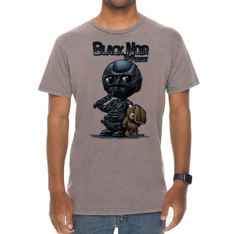 Black Noir The Peanut Vintage T-shirt | Artistshot