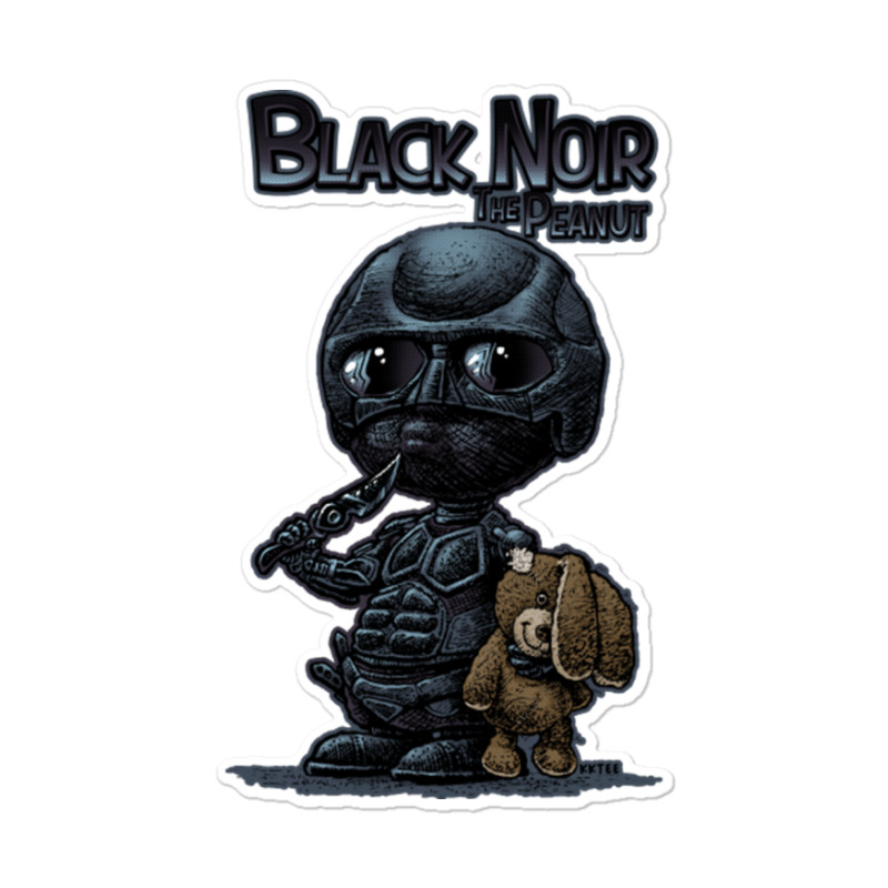 Black Noir The Peanut Sticker | Artistshot