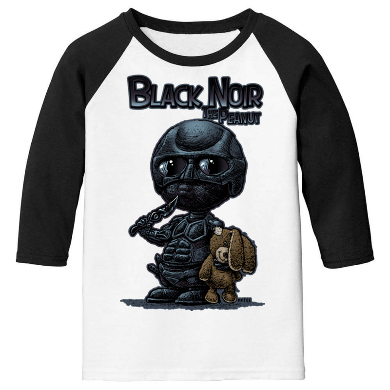 Black Noir The Peanut Youth 3/4 Sleeve | Artistshot