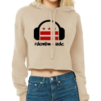 Mute Dc New York Cropped Hoodie | Artistshot