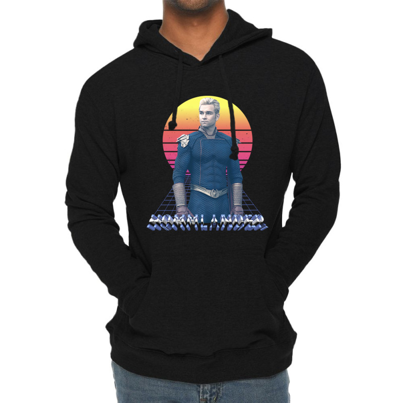 Hommlander Vaporwave Lightweight Hoodie | Artistshot