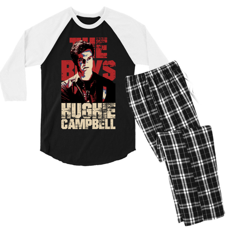 Hughie Campbell Men's 3/4 Sleeve Pajama Set | Artistshot