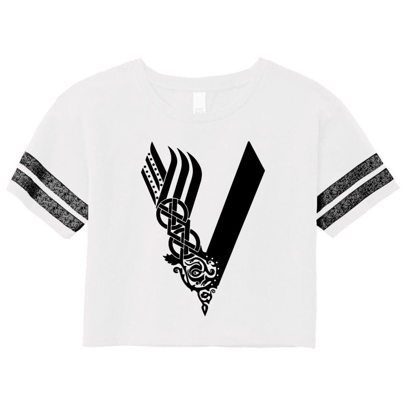 Viking Scorecard Crop Tee by Hot Trends | Artistshot