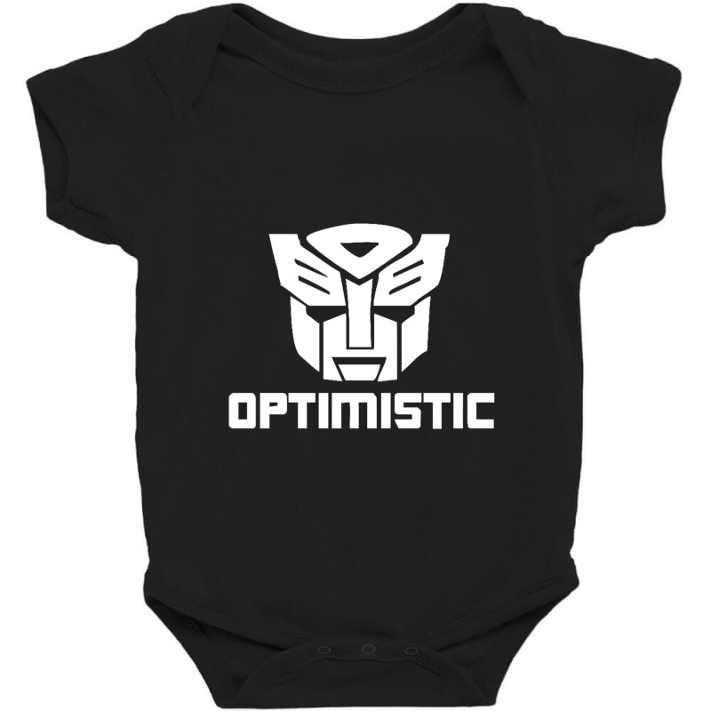 Be Optimistic Transformers   Robot Optimus Prime Baby Bodysuit by Gretchen Minnis | Artistshot