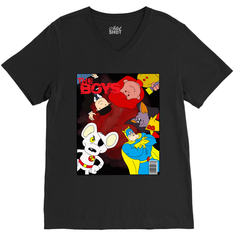 The 80s Boys V-neck Tee | Artistshot