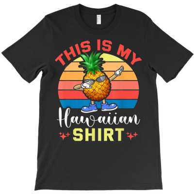 Pineapple Hawaiian T-shirt Designed By Bariteau Hannah