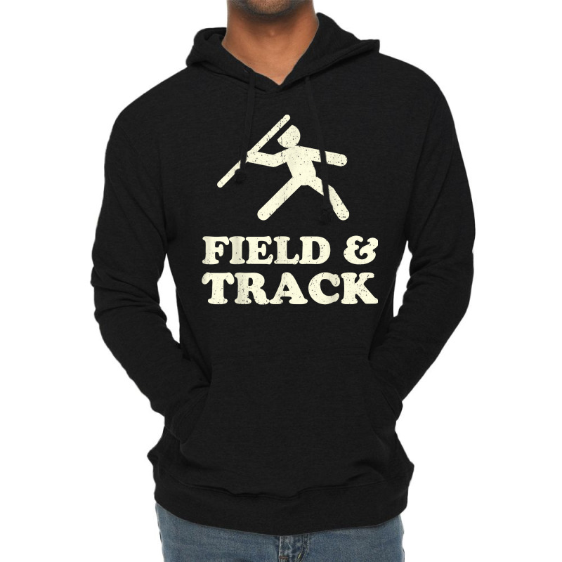 Vintage Track & Field Throwing Coach Javelin Shot Put Discus T Shirt Lightweight Hoodie by haylesfshiltsxd1 | Artistshot