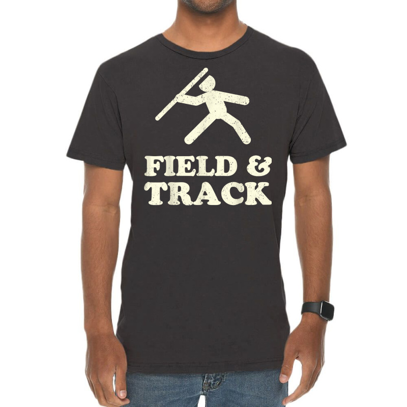 Vintage Track & Field Throwing Coach Javelin Shot Put Discus T Shirt Vintage T-Shirt by haylesfshiltsxd1 | Artistshot