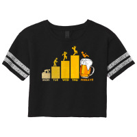 Week Craft Beer Funny Weekly Work Schedule Of Drinking Team T Shirt Scorecard Crop Tee | Artistshot