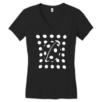 Ladybird Polker Dot Women's V-neck T-shirt | Artistshot