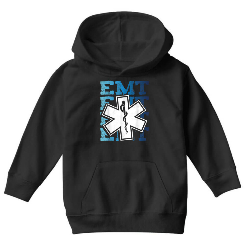 Vintage Emt Shirt, Emergency Medical Technician T Shirt Youth Hoodie | Artistshot