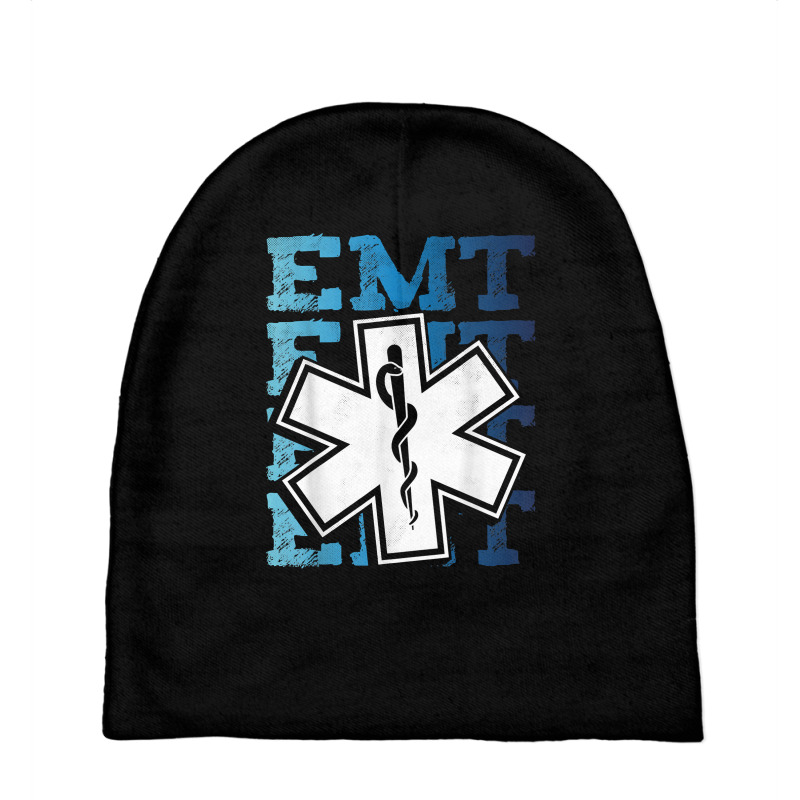 Vintage Emt Shirt, Emergency Medical Technician T Shirt Baby Beanies | Artistshot