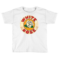 Vintage White Rose Gasoline Gas Pump Road Sign T Shirt Toddler T-shirt | Artistshot