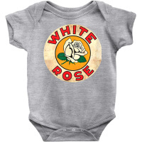 Vintage White Rose Gasoline Gas Pump Road Sign T Shirt Baby Bodysuit | Artistshot