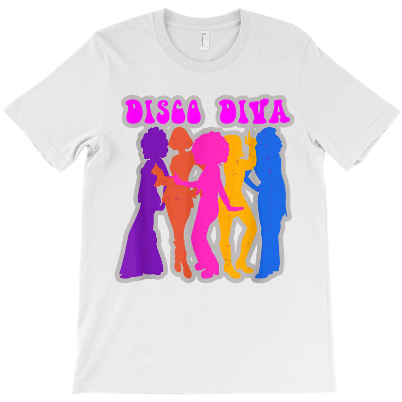 Disco Diva Disco Outfit Women Disco Girl Costume Designs T Shirt T-shirt | Artistshot