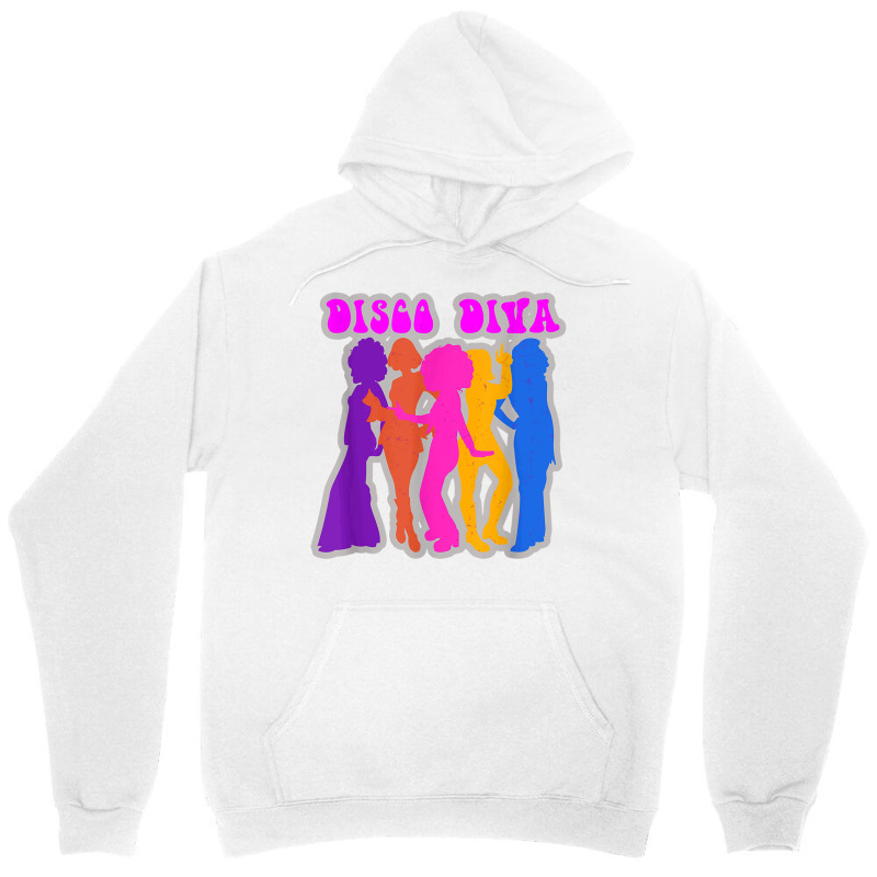 Disco Diva Disco Outfit Women Disco Girl Costume Designs T Shirt Unisex Hoodie | Artistshot