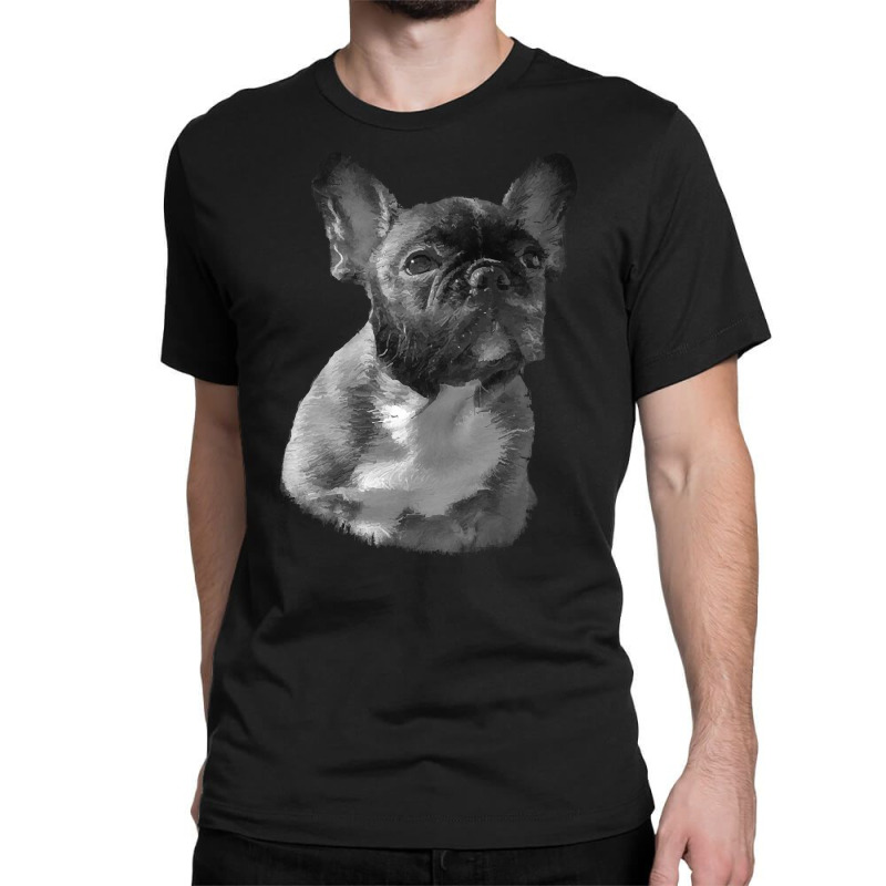 Bulldog With Sideburns T Shirtbulldog With Sideburns T Shirt Classic T-shirt by jordanianstroke | Artistshot