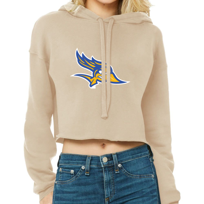 Cal State Bakersfield Roadrunners Cropped Hoodie by Julien | Artistshot