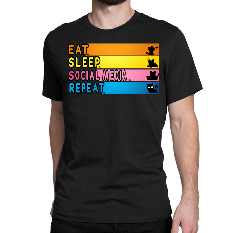 Eat Sleep Repeat Classic T-shirt | Artistshot