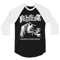 Nihilist Carnal Leftovers Entombed Unleashed Morbid 3/4 Sleeve Shirt | Artistshot