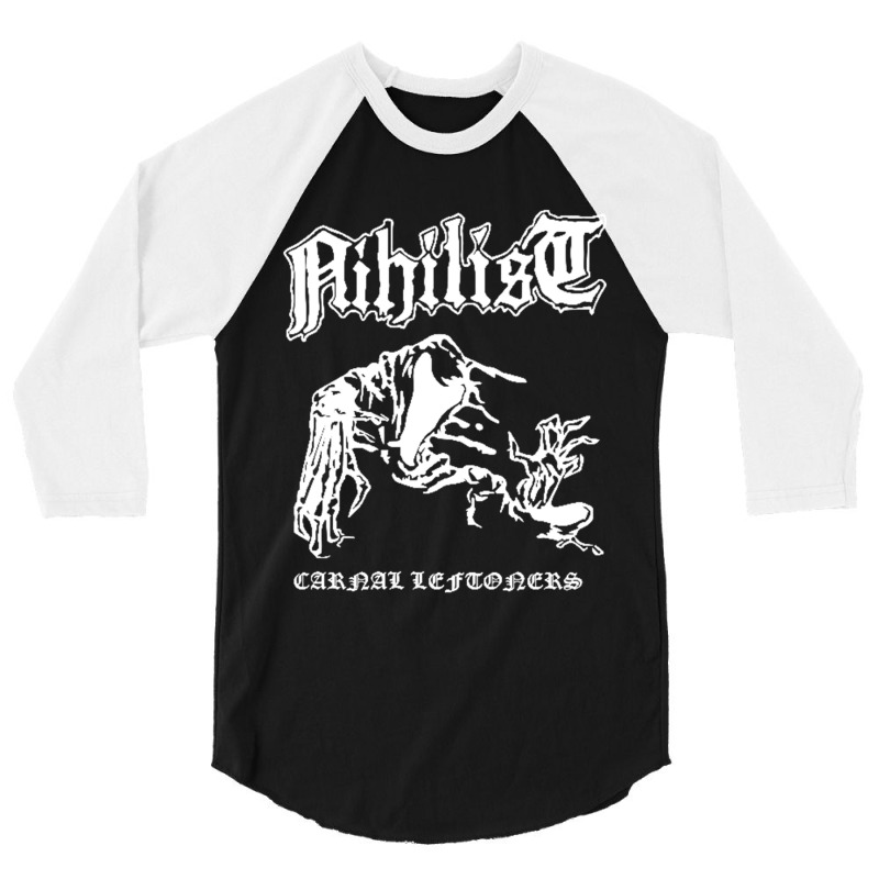 Nihilist Carnal Leftovers Entombed Unleashed Morbid 3/4 Sleeve Shirt by nbobatiga | Artistshot