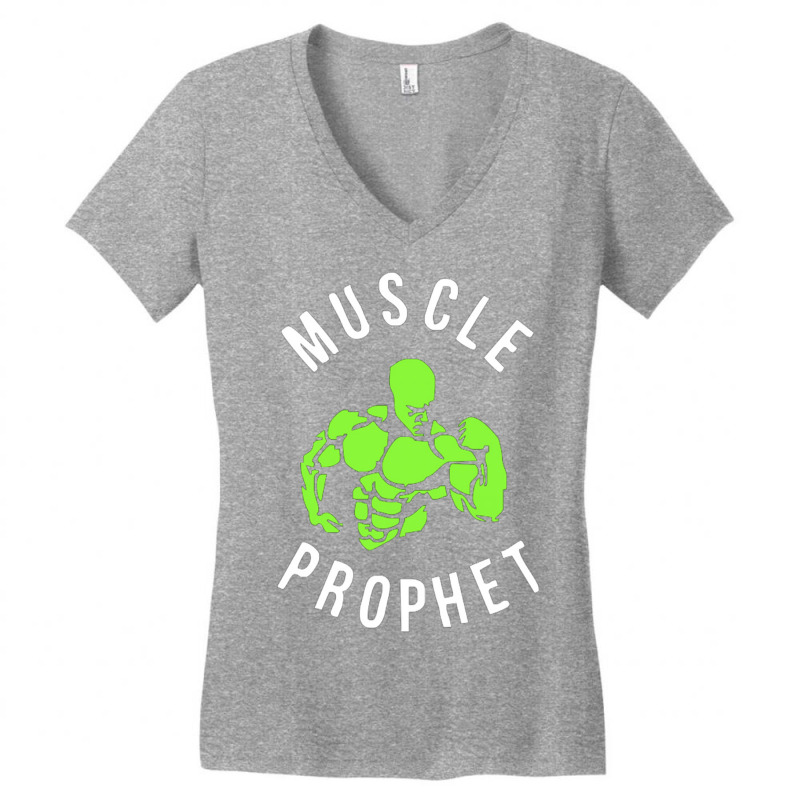 Muscle Prophet Women's V-Neck T-Shirt by nbobatiga | Artistshot