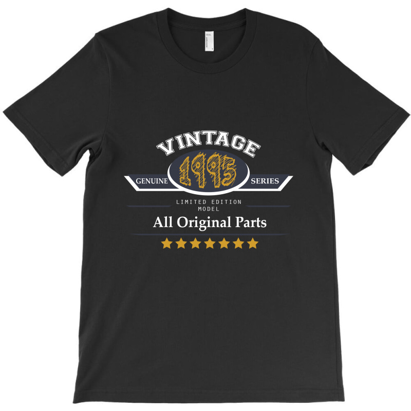 Vintage Genuine 1995 Series All Original Parts T-shirt | Artistshot