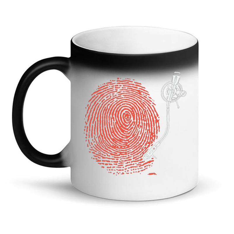 Dj Fingerprint Magic Mug by michaelnaher | Artistshot