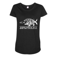 Darwin Evolution Maternity Scoop Neck T-shirt | Artistshot