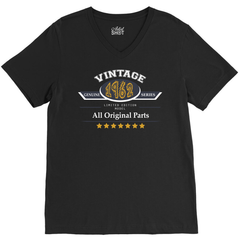 Vintage Genuine 1962 Series All Original Parts V-neck Tee | Artistshot