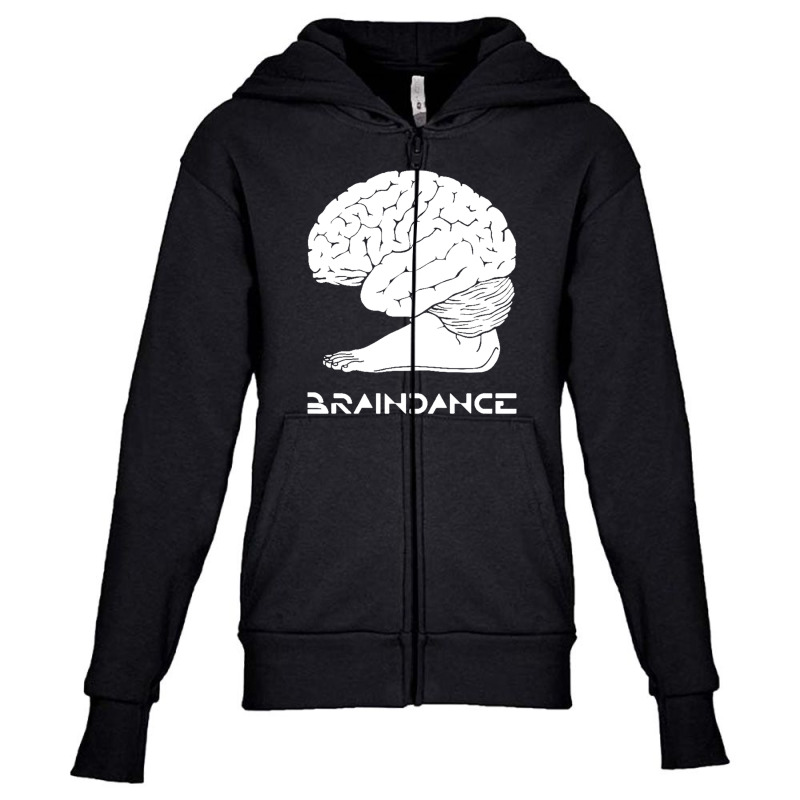 Braindance Youth Zipper Hoodie by michaelnaher | Artistshot