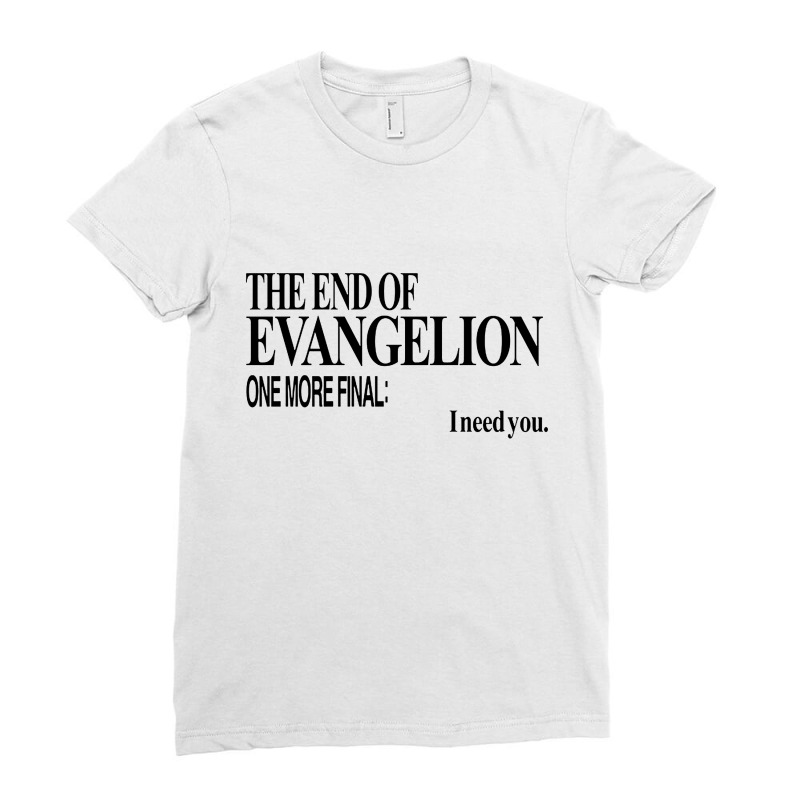 Neon Genesis Evangelion Ladies Fitted T-Shirt by saterseim | Artistshot