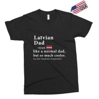 Mens Latvian Dad Definition  Fathers Day Gift Flag Exclusive T-shirt | Artistshot