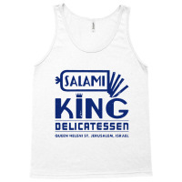 Salami King Jewish Deli T Shirt Jerusalem Israel T Shirt Delicatessen Tank Top | Artistshot