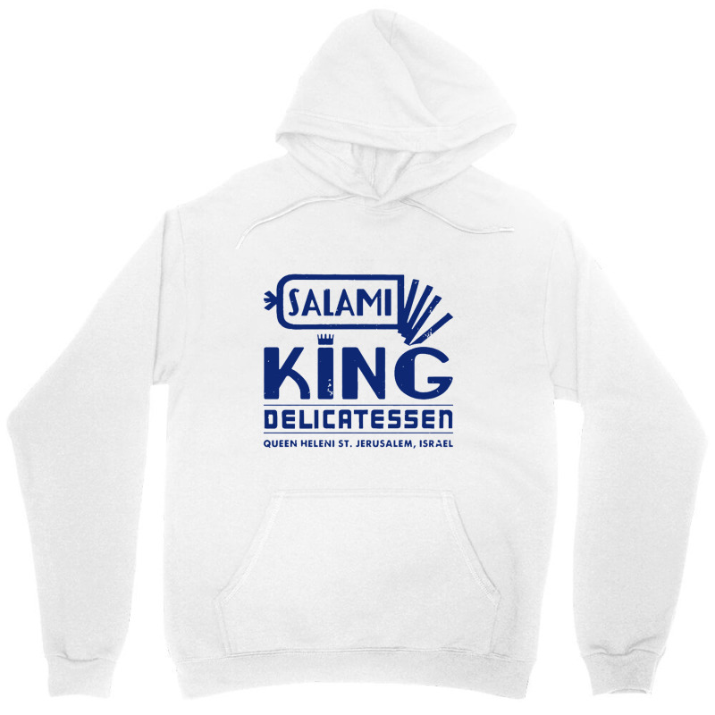 Salami King Jewish Deli T Shirt Jerusalem Israel T Shirt Delicatessen Unisex Hoodie | Artistshot