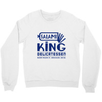 Salami King Jewish Deli T Shirt Jerusalem Israel T Shirt Delicatessen Crewneck Sweatshirt | Artistshot